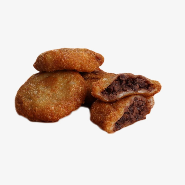 好几块美味吃油炸糕免抠