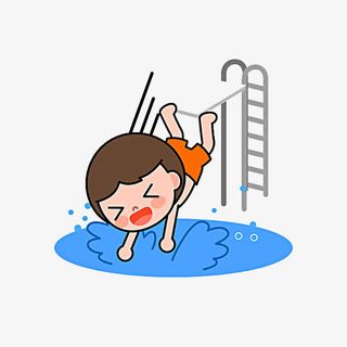 跳水的女孩免抠