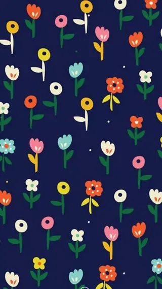 手绘卡通绿叶花朵免抠