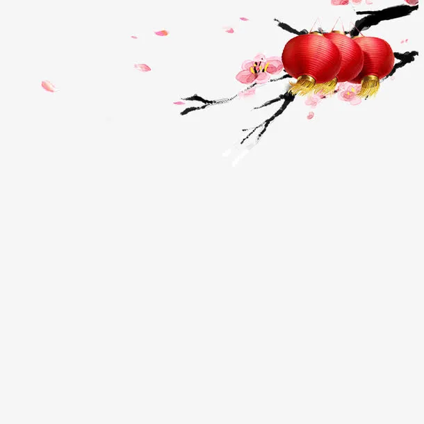 中国风梅花免抠