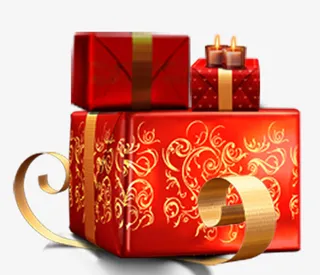 年货礼物元素免抠