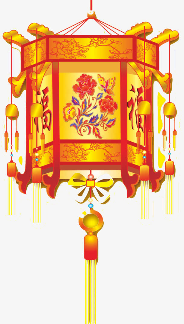 中国风灯笼免抠