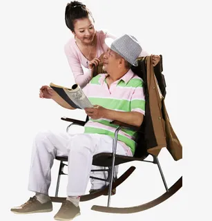 高清父亲节父女场景摄影图免抠