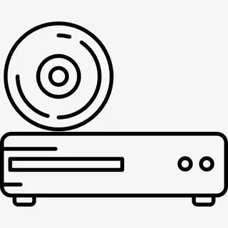 DVD播放机图标免抠