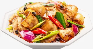 一盘美味的回锅肉免抠