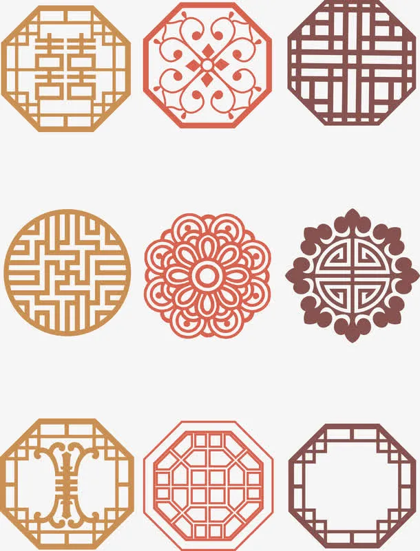 复古窗户免抠