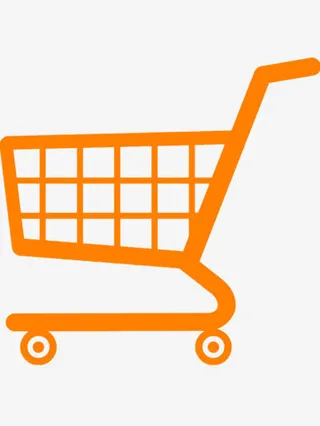 超市购物车矢量图免抠