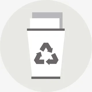 循环利用卡通图标免抠