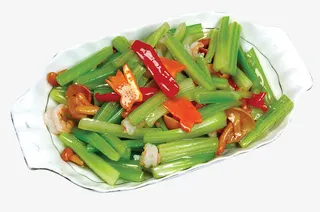 潮州小炒芹菜免抠