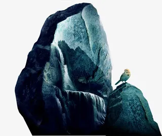 中国风石头免抠