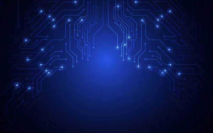 电路板底纹创意背景图高清