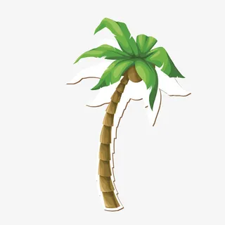 夏天假日海边元素免抠