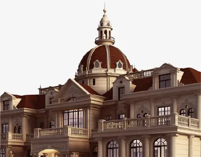 欧式古建筑免抠
