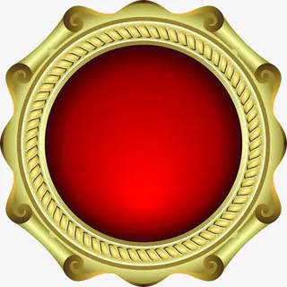 中秋节黄色边框红背景