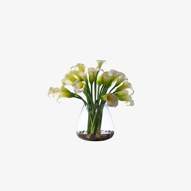 欧美流行插花 绿植物 鲜花软装免抠