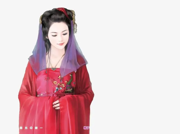 古代美女免抠