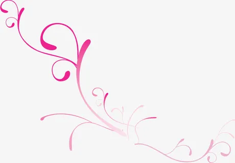 中国风粉色装饰素材免抠