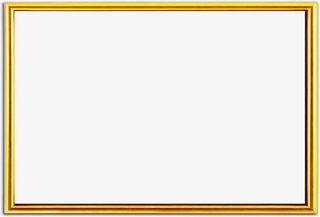 金属边框相框免抠