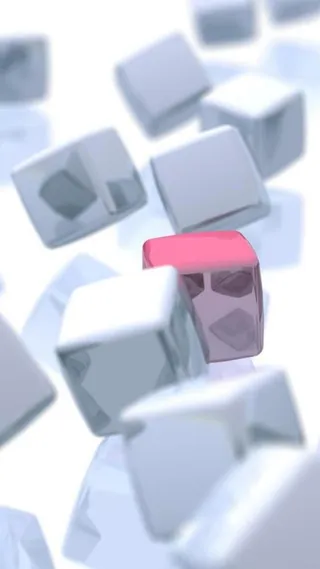 正方体 科技H5背景高清