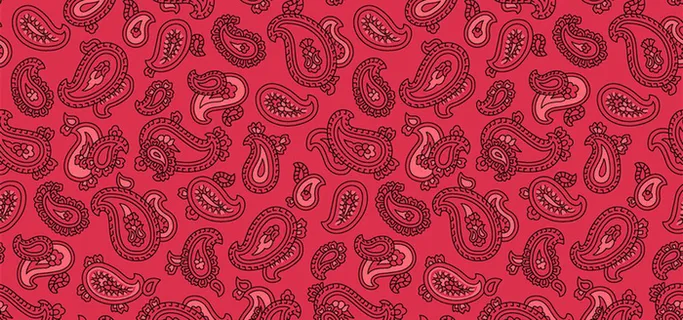 红色小花底纹图片高清