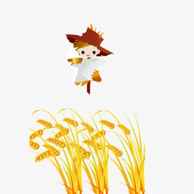 秋收季节免抠