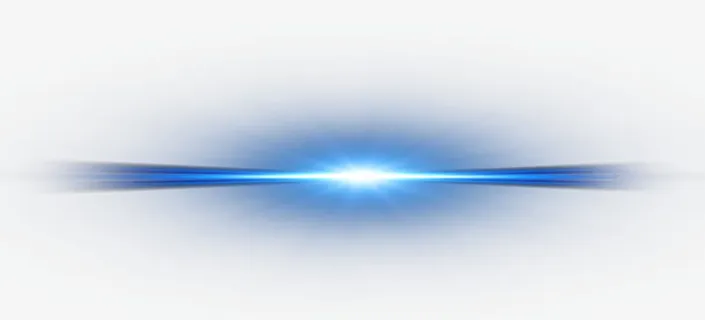 蓝色闪光免抠