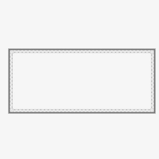 合格证边框底纹免抠