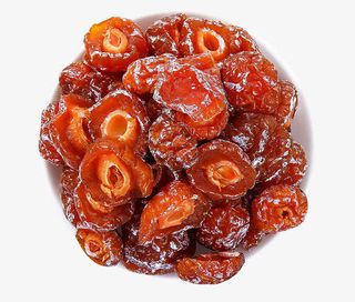 一碗橘红色半边梅免抠