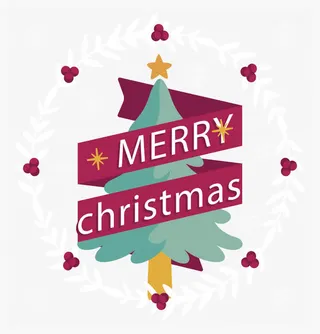 可爱圣诞树免抠