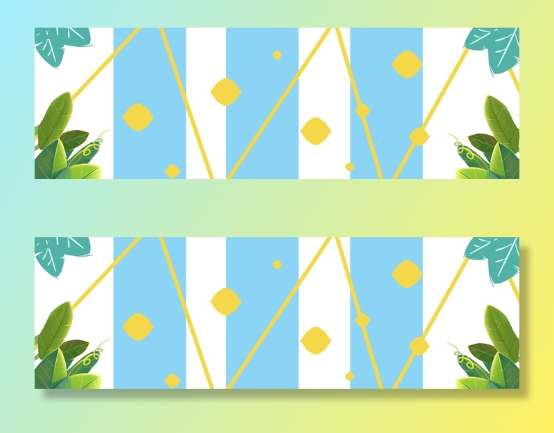 柠檬元素banner背景图高清另类其他背景