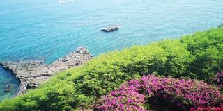 海边风景大海的蓝色浪漫高清