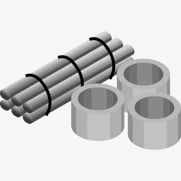 银灰色钢材免抠