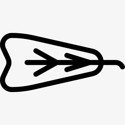 倒心形图标免抠