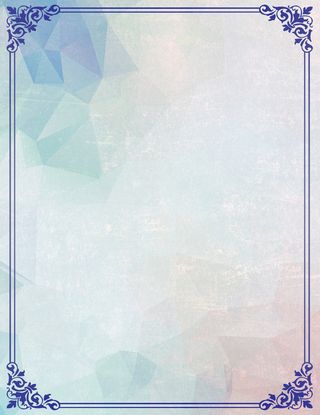 精美边框蓝色背景素材高清