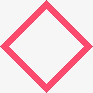 多边的形菱形边框免抠