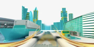 城市建筑背景装饰