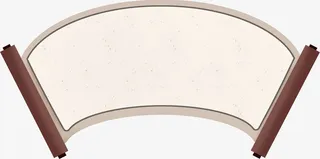 古风国潮风卷轴免抠