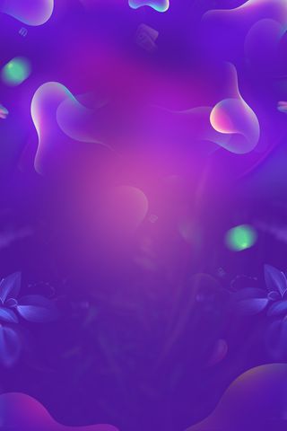 紫色渐变夏季上新海报高清