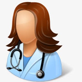 人医生女图标免抠