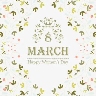 38妇女节快乐创意背景矢量图