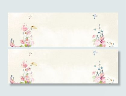 花鸟中国风米白色海报背景高清 花鸟中国风米白色海报背景高清