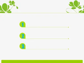 绿色叶子ppt元素免抠