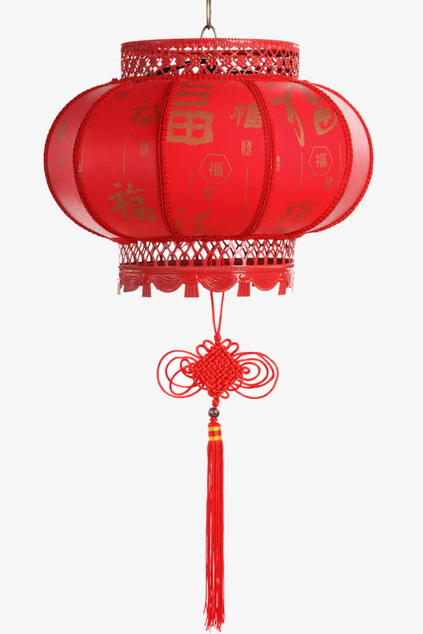 春节红色灯笼免抠