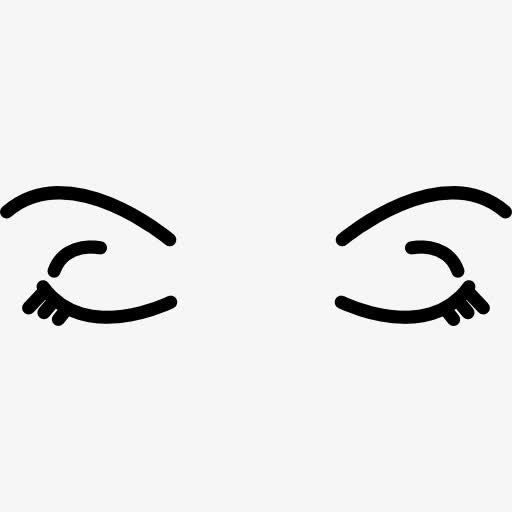人类女性的眼睛图标免抠