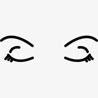 人类女性的眼睛图标免抠