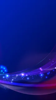 蓝色光点渐变H5背景高清