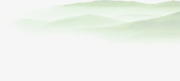 清新艺术墨迹风景免抠
