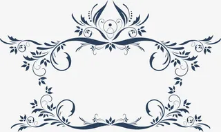 花纹手绘背景底图