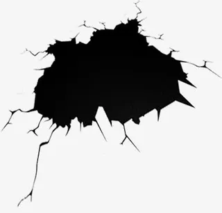 黑色污渍世界杯免抠