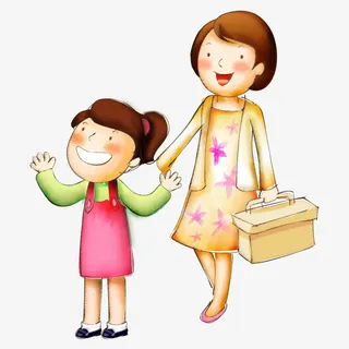 大人和小孩免抠